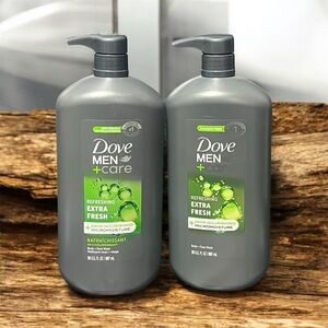 Dove Men+Care Extra Fresh Shampoo - Gray and Green